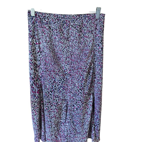 Womens Skirt Midi Abstract Print Flared Elegant Party Career - Picture 2 of 3
